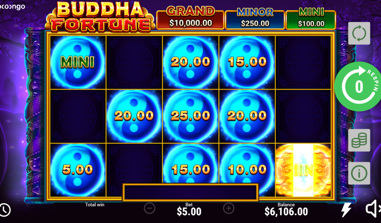 Бонусы игрового автомата Buddha Fortune
