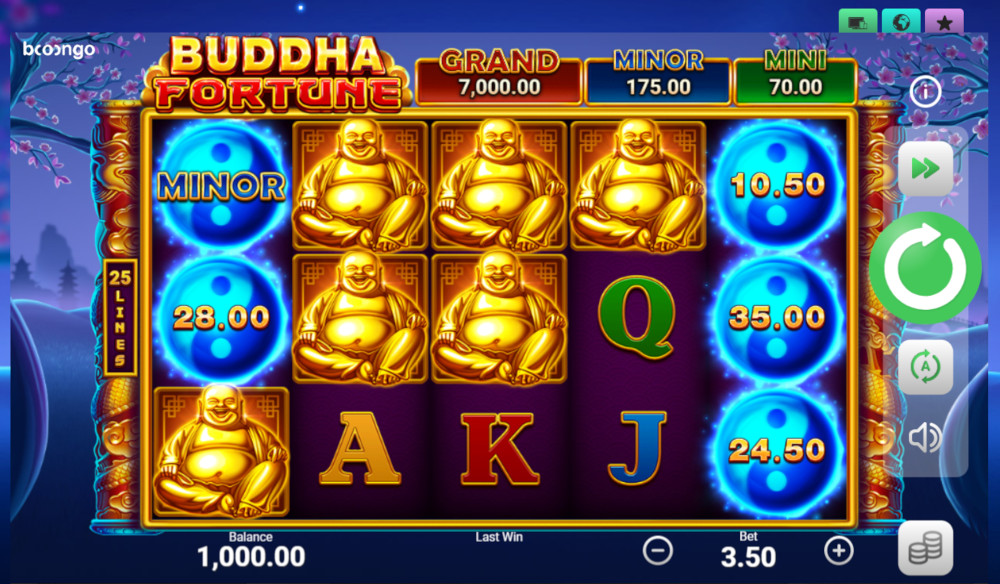 Бесплатная демо-версия слота Buddha Fortune